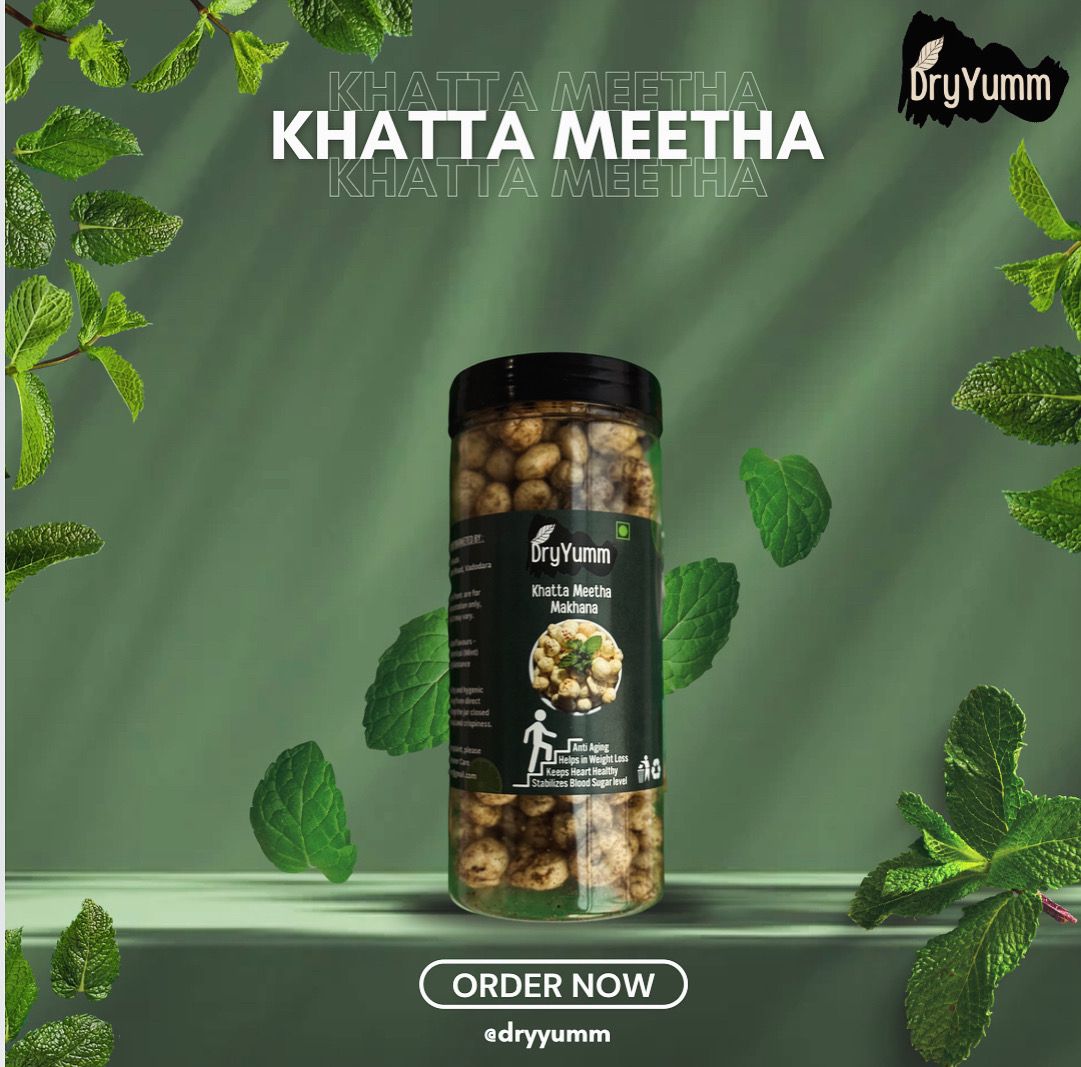 Khatta Meetha Makhana - 90 Grams